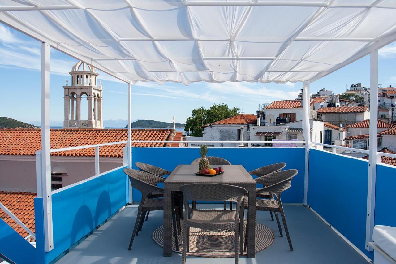 Capolavoro, Boutique Apartment With Unique Rooftop Skiathos Exterior foto