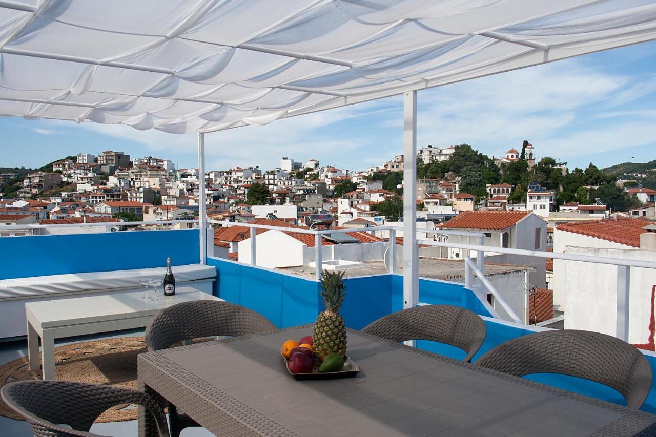 Capolavoro, Boutique Apartment With Unique Rooftop Skiathos Exterior foto