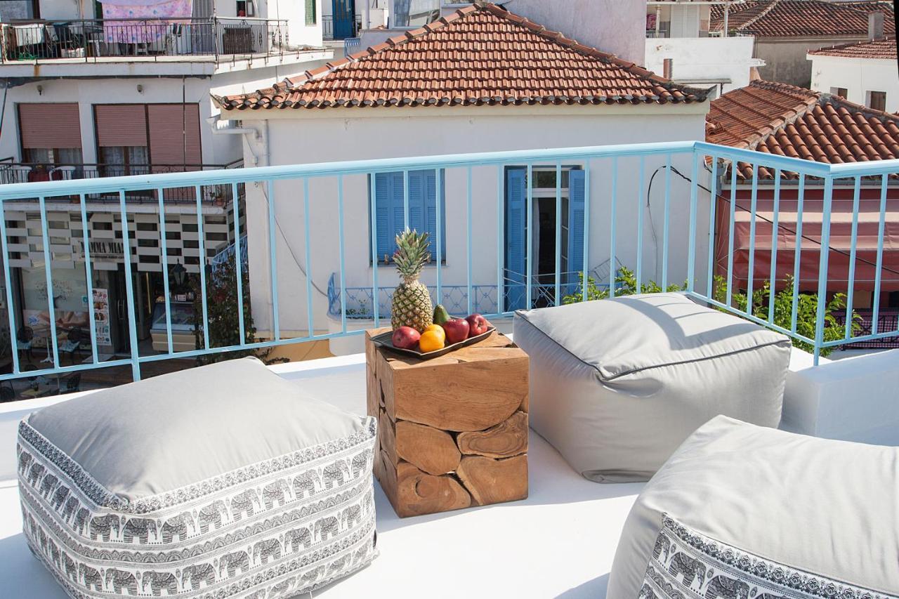 Capolavoro, Boutique Apartment With Unique Rooftop Skiathos Exterior foto