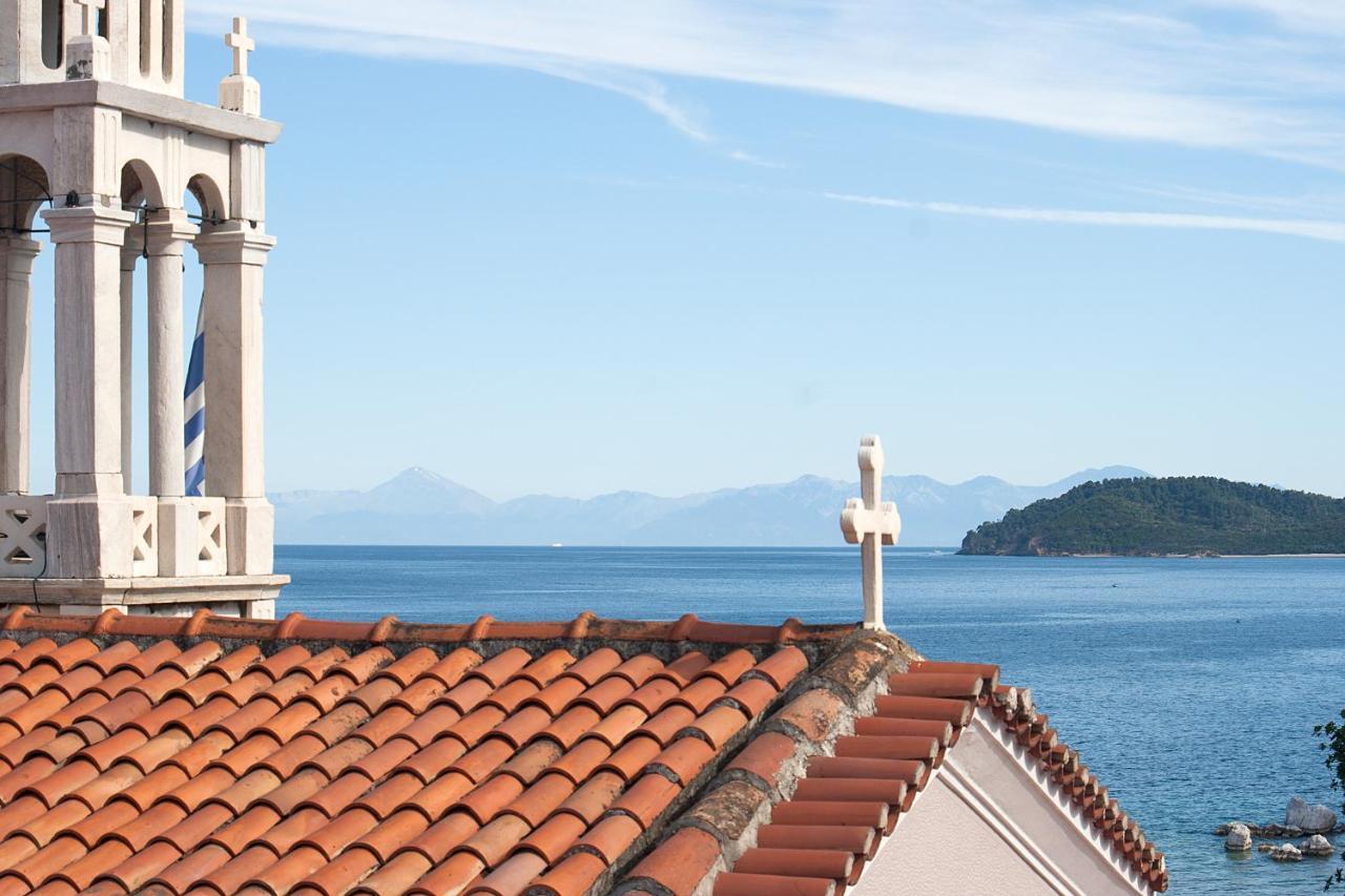 Capolavoro, Boutique Apartment With Unique Rooftop Skiathos Exterior foto
