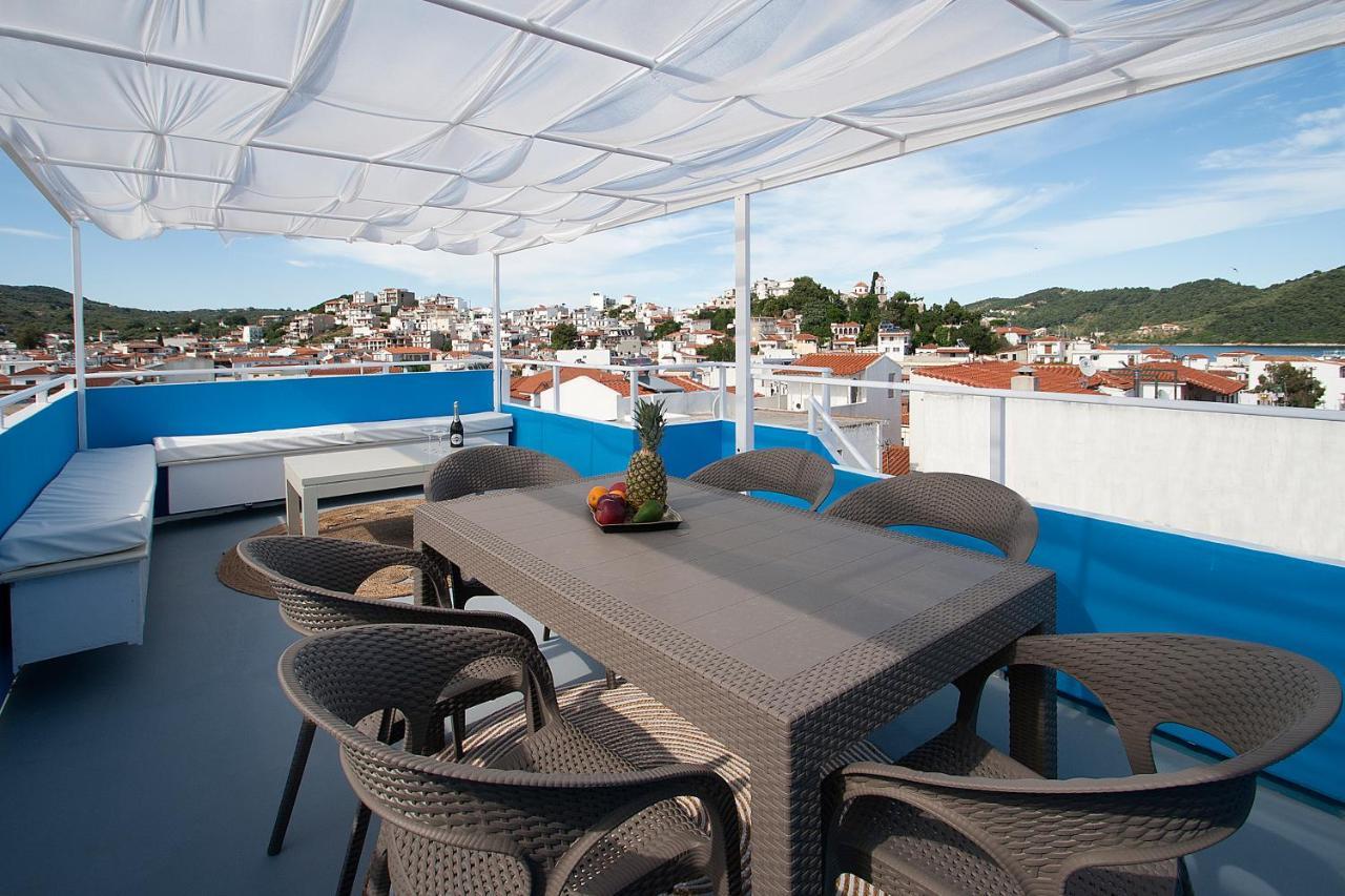 Capolavoro, Boutique Apartment With Unique Rooftop Skiathos Exterior foto