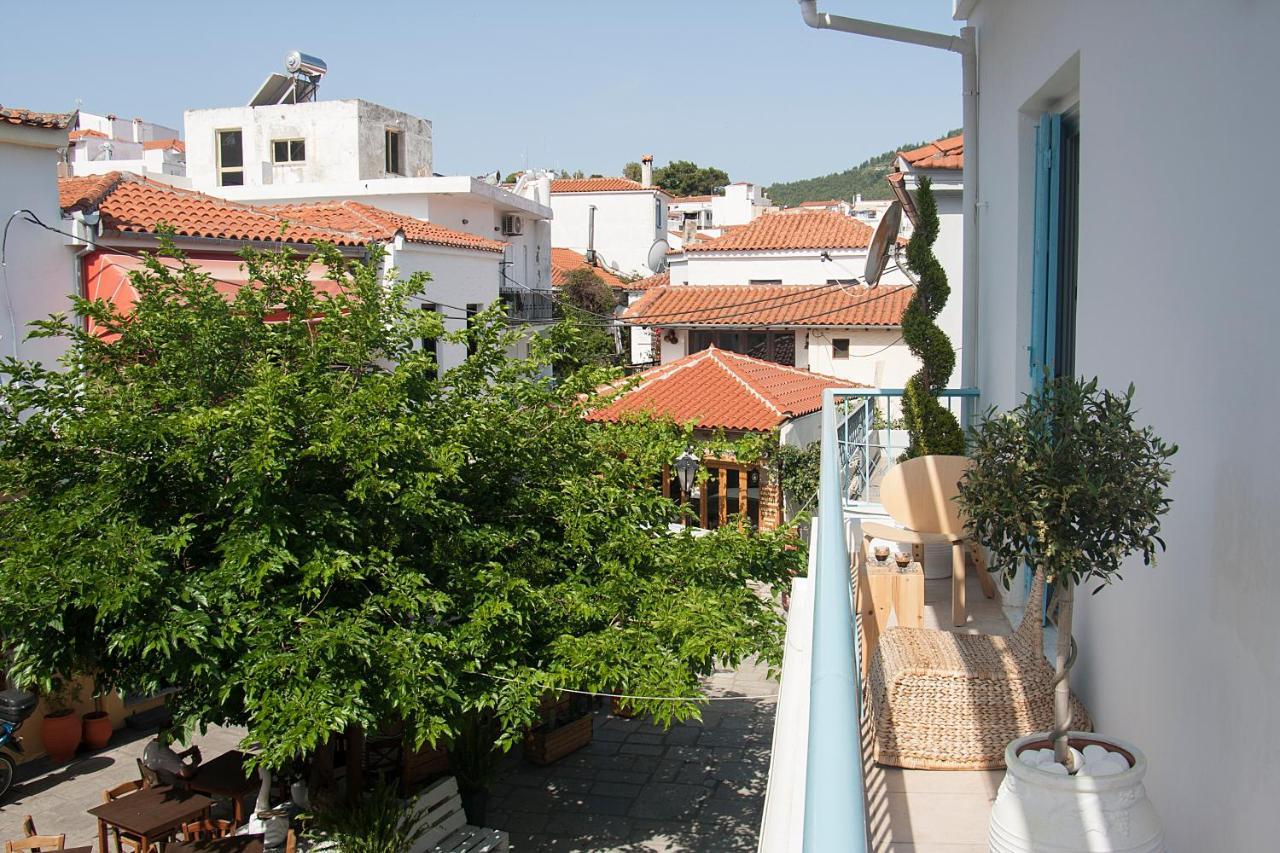 Capolavoro, Boutique Apartment With Unique Rooftop Skiathos Exterior foto